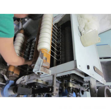 Kleine Alpaka-Garn-Textilmaschine